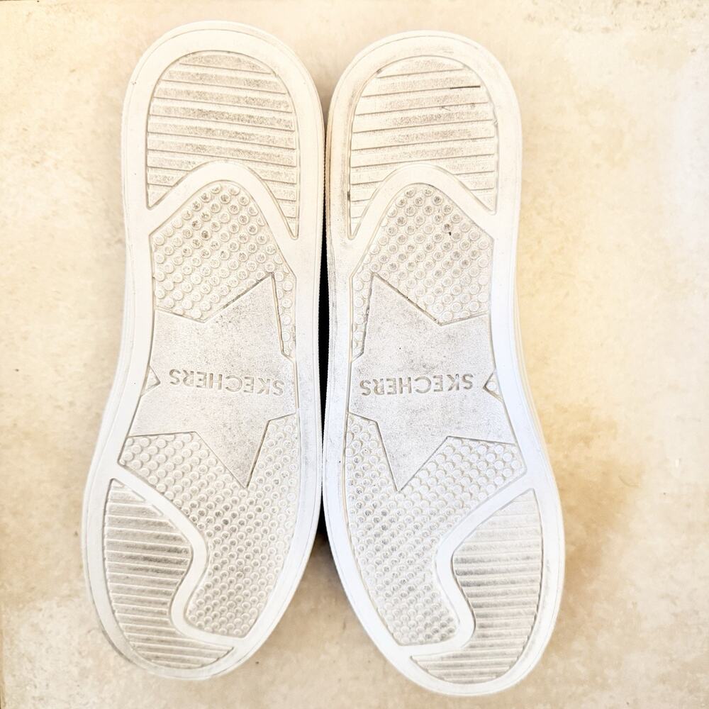 Sketchers Double Up Blinders Rhinestone Platform Slip On Sneaker Womens 8.5 - Picture 6 of 8